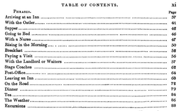 A table of contents with text

Description automatically generated